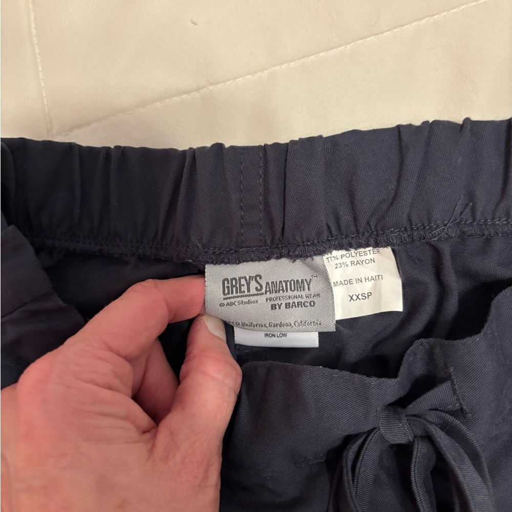 Grey's Anatomy Charcoal Scrub Pants